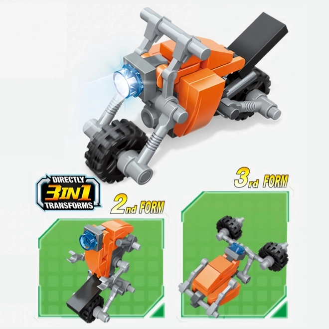 Qman Build and Rebuild Construction Set 3-in-1