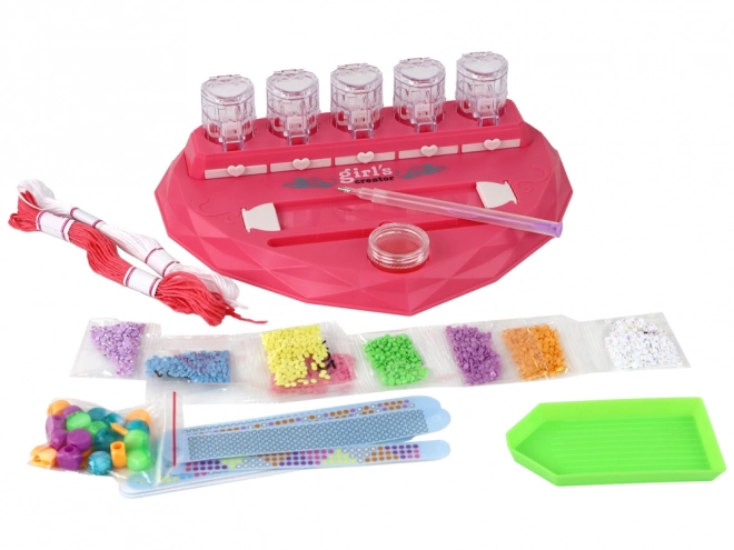 Bracelet Making Kit with Diamonds