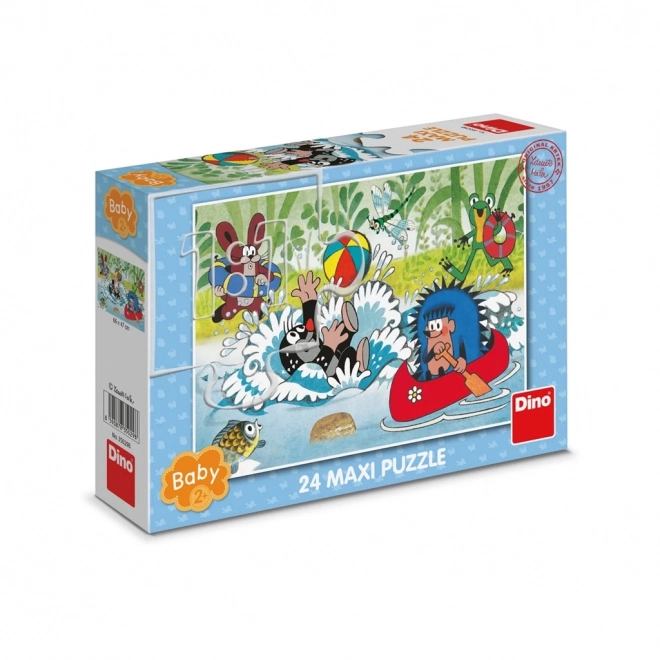 Puzzle Krtek and Friends in Water - 24 Pieces