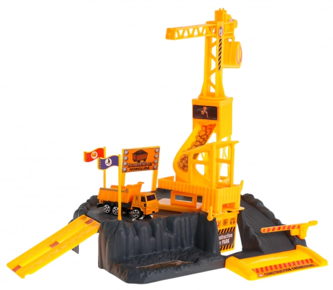 Construction Site Playset with Accessories