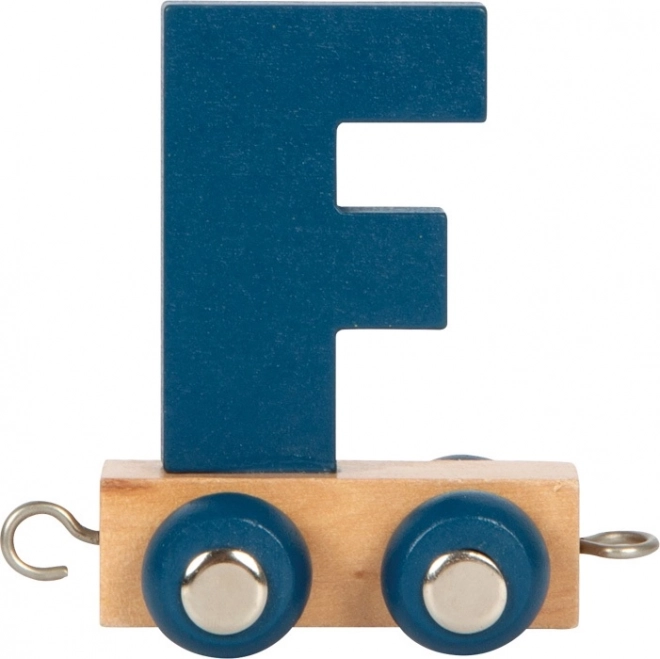 Small Foot Polar Train Alphabet Letter F