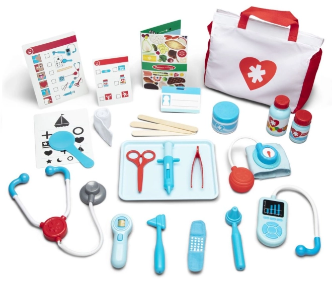 Complete set for little doctors