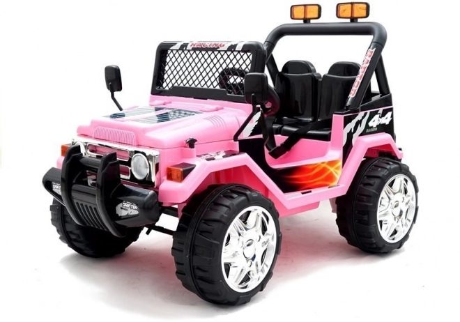 Pink Battery-Powered Car for Kids