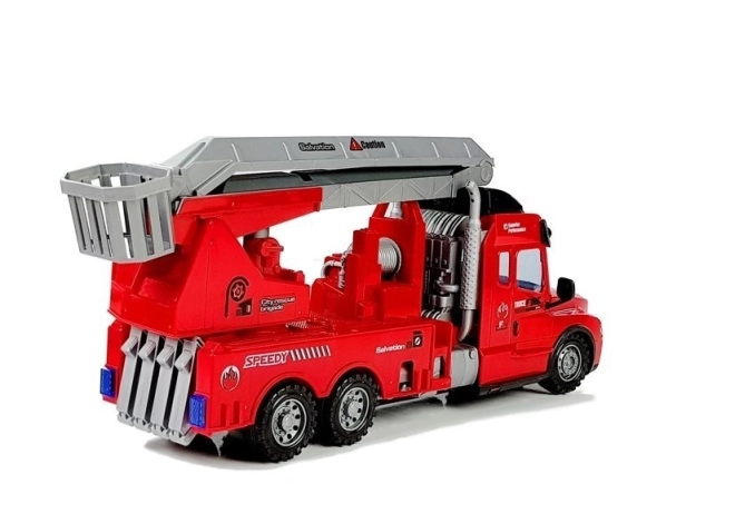 Remote Control Fire Truck with Movable Ladder