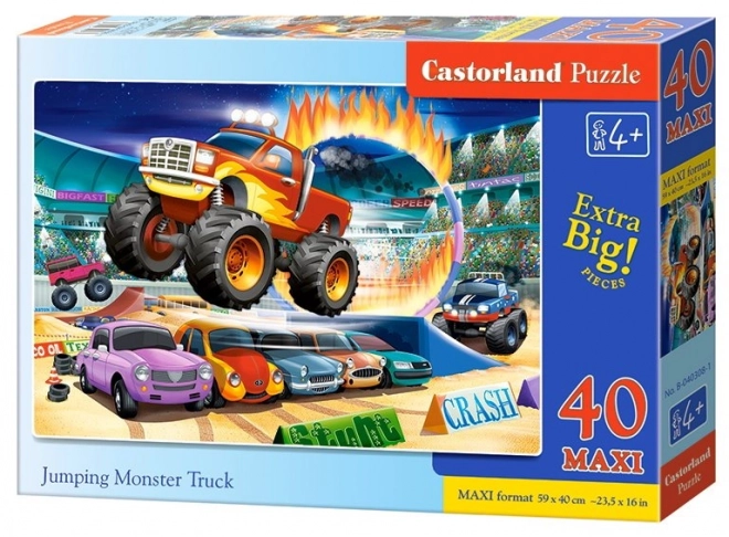 Maxi Jumping Monster Truck Puzzle