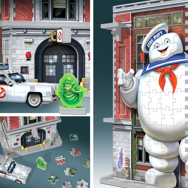 Wrebbit 3D Puzzle Ghostbusters Firehouse Headquarters