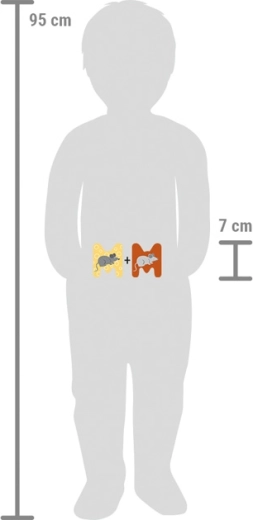 Piccola e leggera per una facile manipolazione