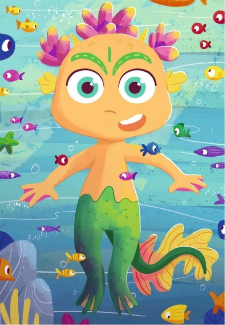 Mix and Match Mermaid and Sea Monsters Puzzle