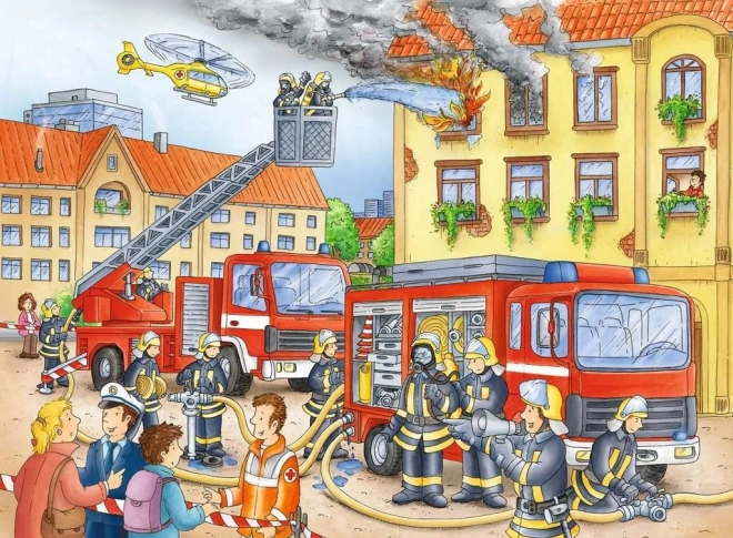 Ravensburger fire department puzzle