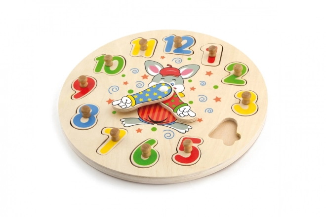 Wooden Educational Clock Puzzle