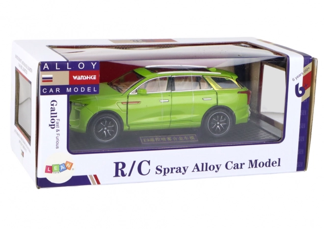 RC Model Car Aluminum Green