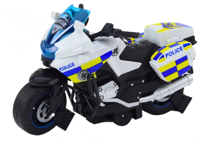 DIY Police Motorcycle with Lights and Sounds