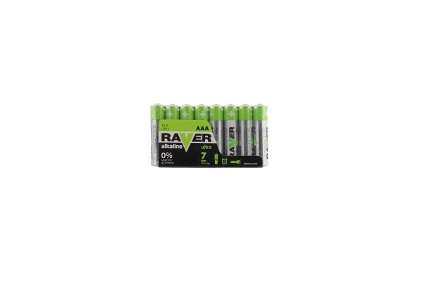 Raver AAA Ultra Alkaline Batteries