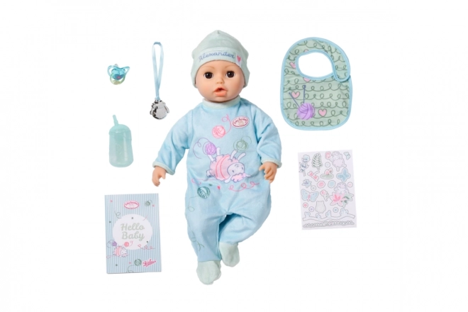 Interactive Baby Annabell Alexander Doll