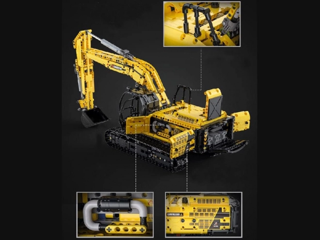 Remote Controlled Excavator Construction Set