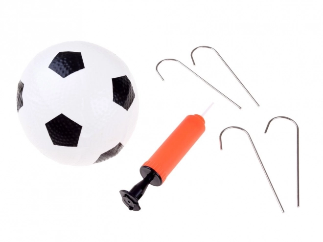 Self-assembling Soccer Goal Set