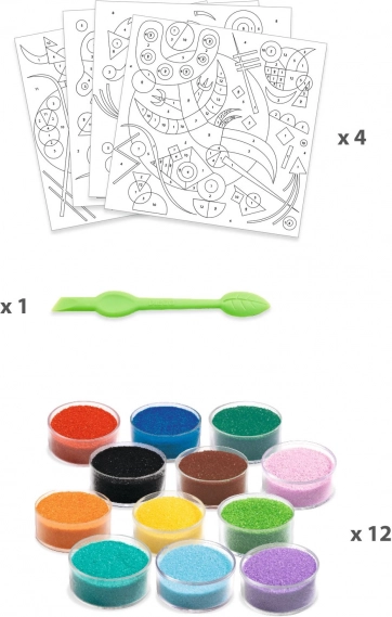 Kit créatif inspiré par Wassily Kandinsky