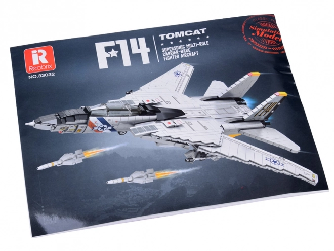 Technical Building Blocks F-14 Tomcat Fighter Jet Set