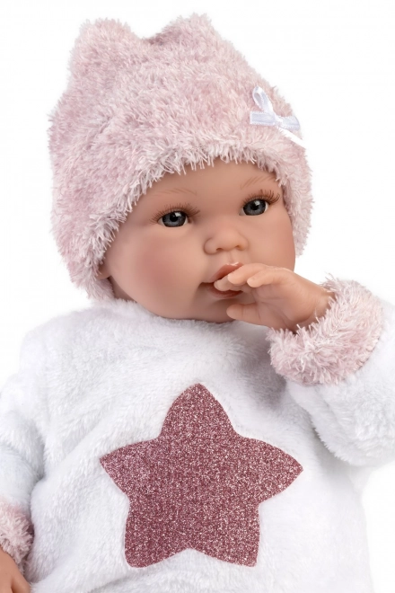 Realistic Baby Doll With Sounds And Soft Body - 36 cm