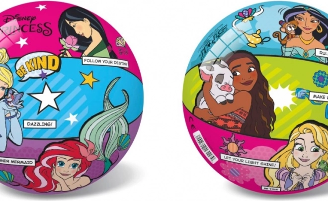 Lopta s motivom Disney princeza 23 cm