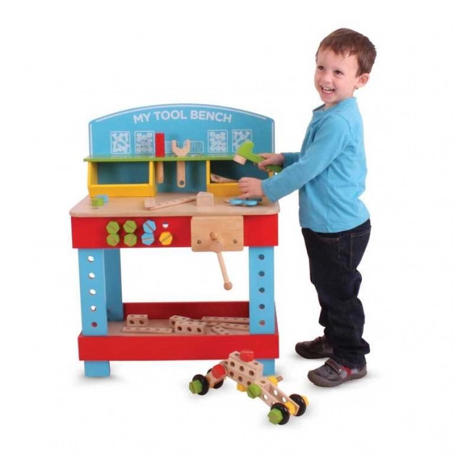 Wooden Workbench by Bigjigs Toys