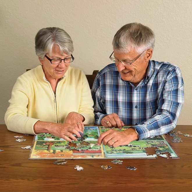 Cobble Hill Country Friends XL Jigsaw Puzzle