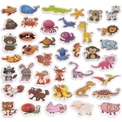 Animal Refrigerator Magnets Set