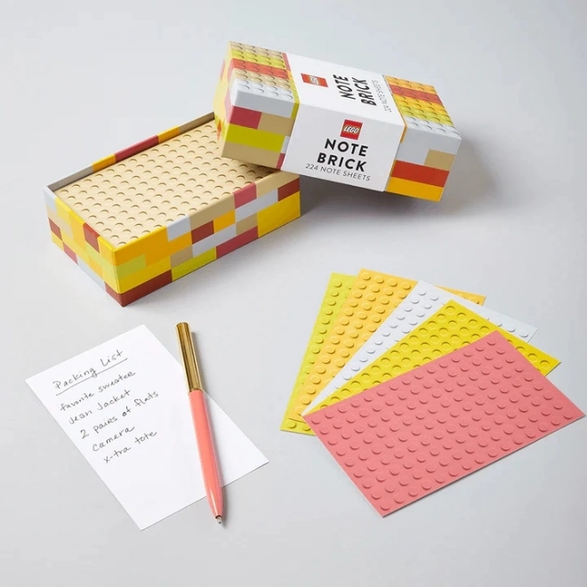 Chronicle Books LEGO Note Sheets