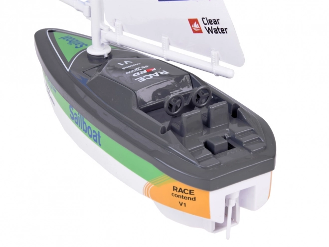 Colorful Sailboat Battery Operated Toy