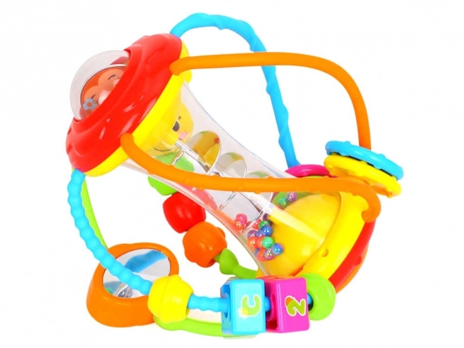 Colorful Educational Rattle Ball Spiral