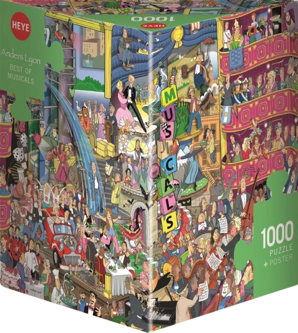 Heye Best Musicals Puzzle 1000 Pieces