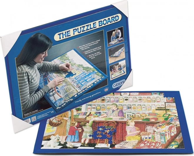 Puzzle Board with Non-Slip Surface