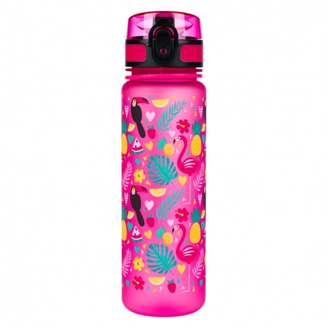 Baagl Tritan Drink Bottle Flamingo Design