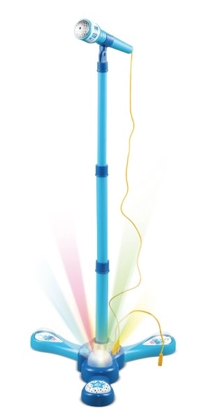 Karaoke Microphone with Lights and Sound – Blue