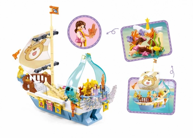 Sluban Girls Dream Treasure Hunters Ship