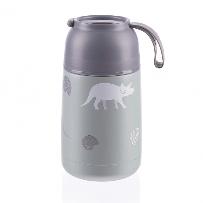 Thermos Food Jar with Silicone Handle Dino 620ml