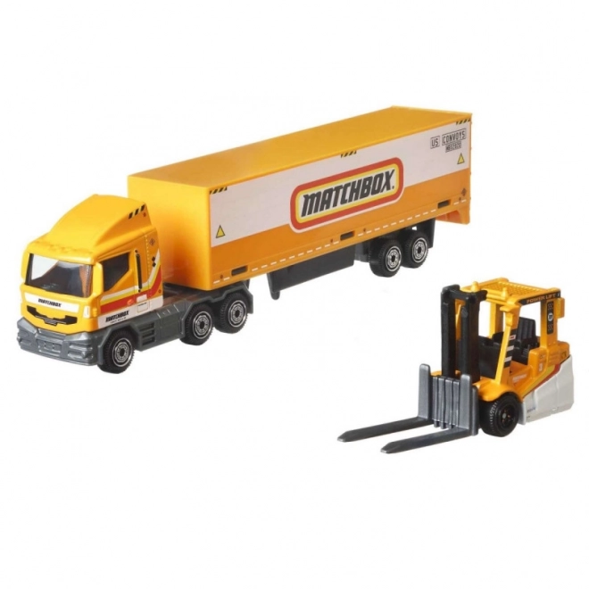 Matchbox Convoys Transport Vehicle and Car Set