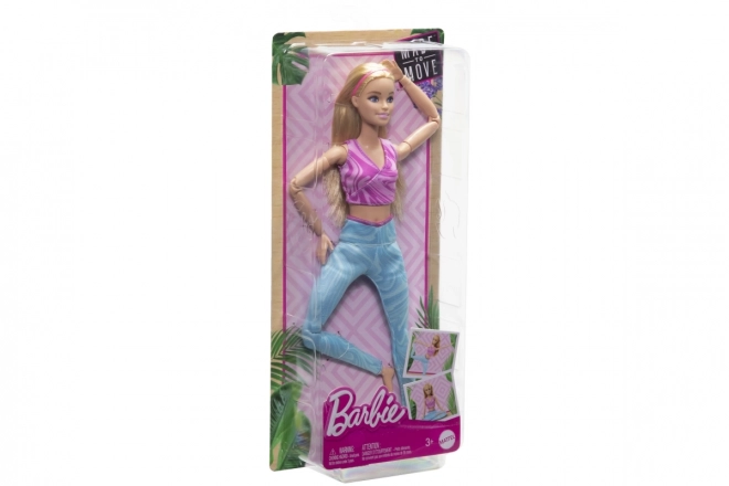 Barbie in Motion - Blonde with Blue Leggings