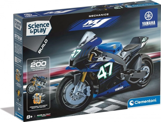 Clementoni Science & Play Yamaha Motorcycle Building Kit