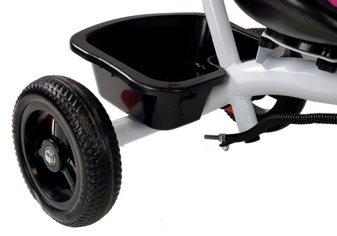 Gray Tricycle for Kids with UV Canopy