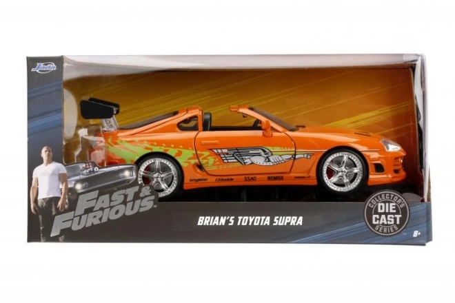 Fast & Furious Toyota Supra 1995 Model Car 1:24 Scale