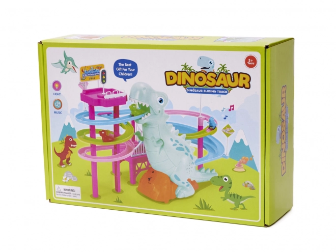 Dinosaur Race Track with Lights and Sounds