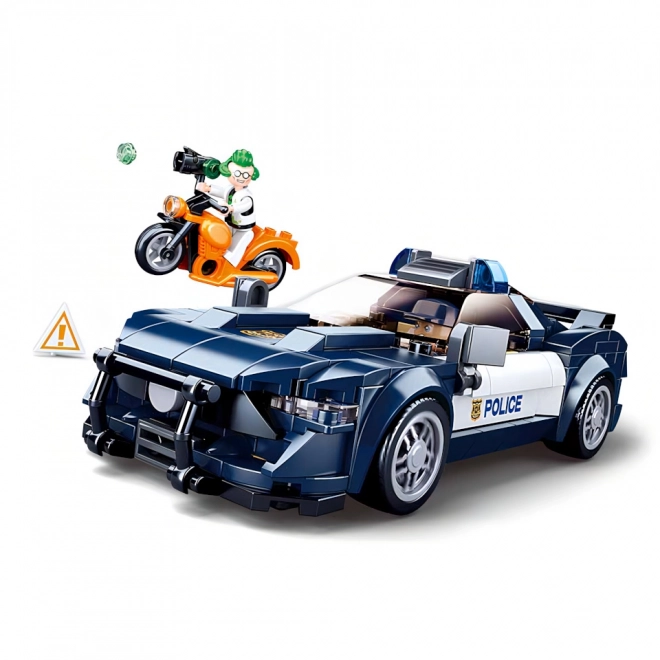 Sluban Town Fast Police Car Building Set