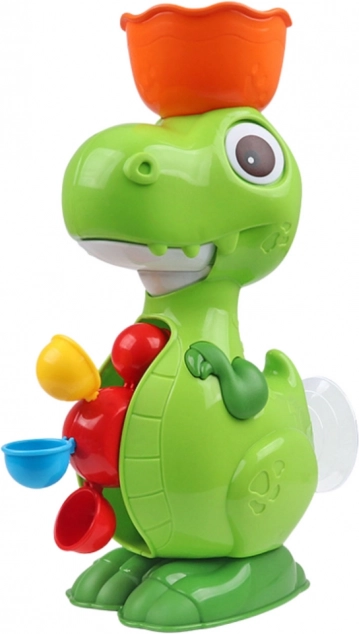 Ensemble de jouets de bain Dino avec moulinette