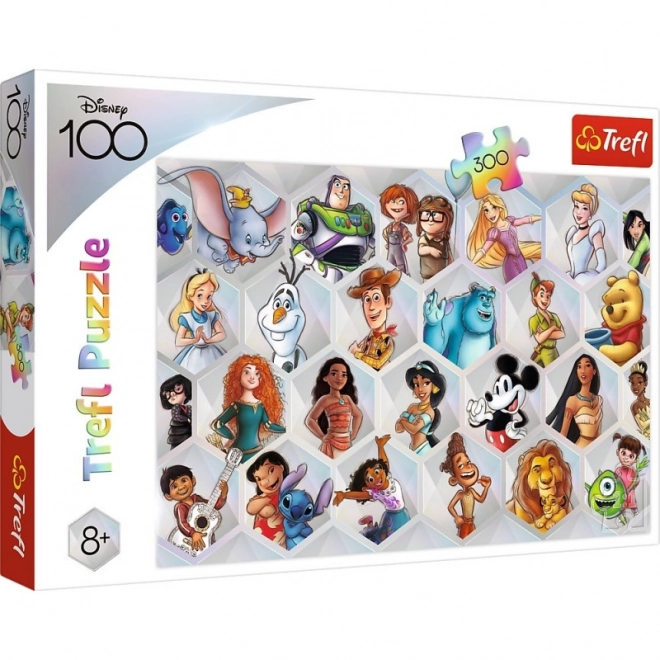 Trefl Disney Magic 100th Anniversary Puzzle 300 Pieces