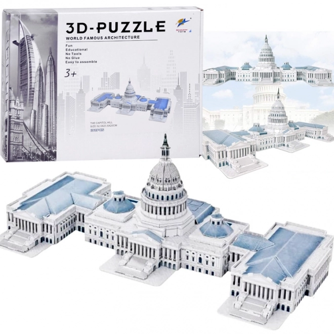 3D Puzzle Capitol Hill