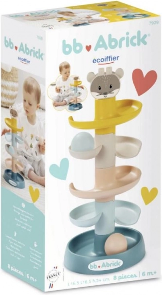 Abrick Tower with Balls for the Youngest