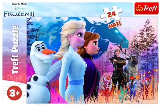 Frozen 2 Maxi Floor Puzzle with Free Bonus Puzzle