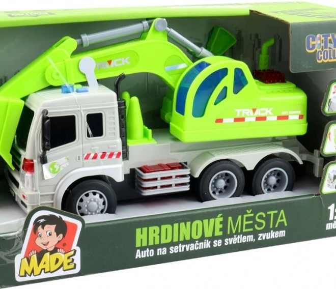 Digger Truck City Collection with Light and Sound