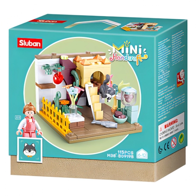 Sluban Cat House Building Toy Set